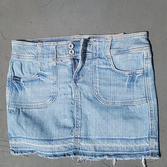 tommy jean's Mini Jean Skirt - Picture 1 of 4